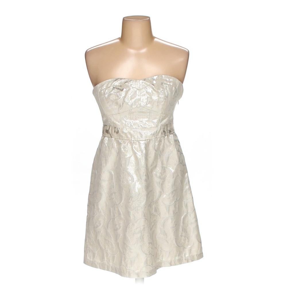 🔥3 for$15🔥AMERICAN EAGLE DRESS METALLIC BEIGE